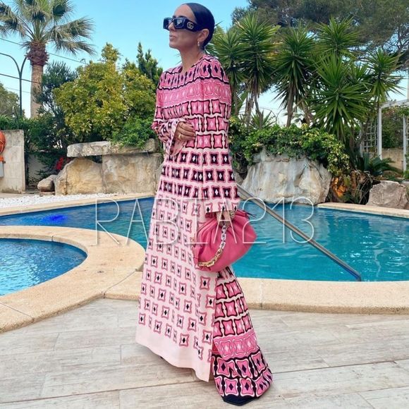 LAST 1! 🔥ZARA GEOMETRIC PRINTED PANTS - Picture 6 of 12